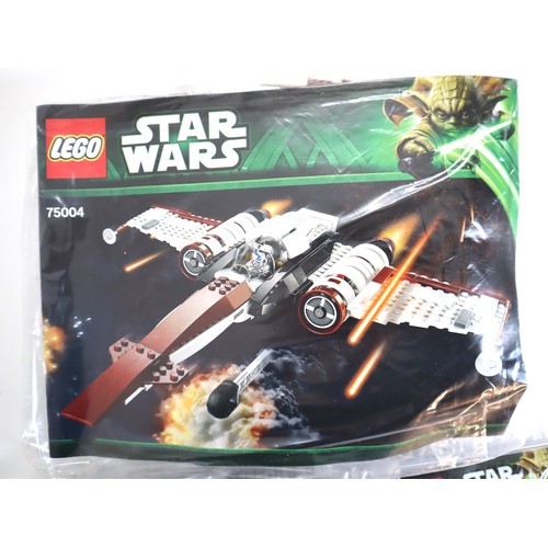 178 - LEGO Star Wars - 75017, 75002, 75004 - Complete Sealed Polybags, Instructions + Minifigures - No Box... 