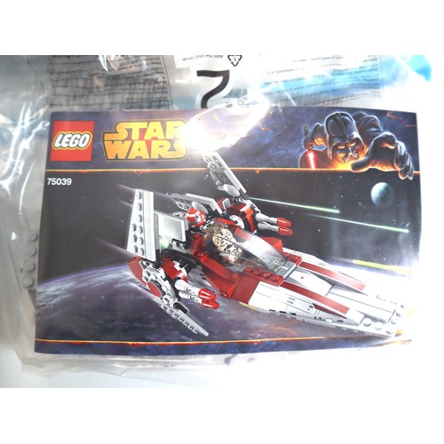 180 - LEGO Star Wars - 75045, 75040, 75039 - Complete Sealed Polybags, Instructions + Minifigures - No Box... 