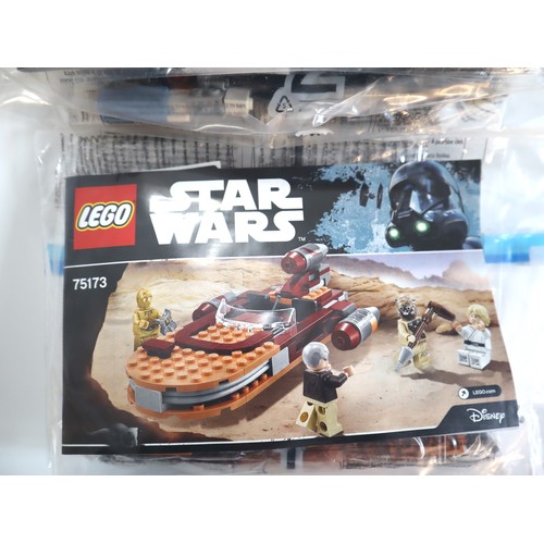 181 - LEGO Star Wars - 75173, 75170 - Complete Sealed Polybags, Instructions + Minifigures - No Boxes