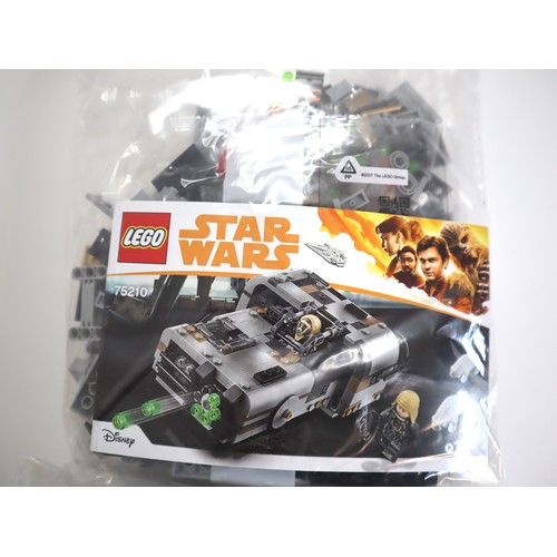 182 - LEGO Star Wars - 75211, 75210 - Complete Sealed Polybags, Instructions + Minifigures - No Boxes