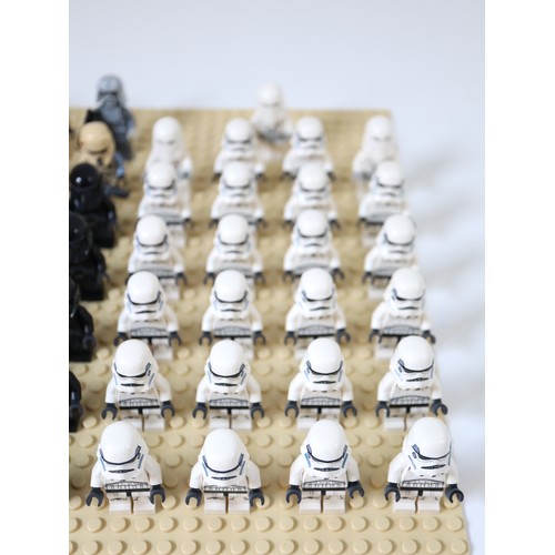 81 - LEGO Star Wars - A Stormtropper & Imperial Death Trooper sw0807 Platoon with Scarif Stormtroopers, I... 