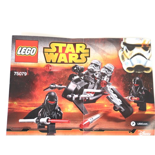 85 - LEGO Star Wars - Minifigures / Instructions for set 75079  - Imperial Shadow Stormtrooper sw0603, Sh... 