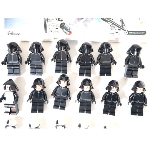 87 - LEGO Star Wars - Minifigures & Instructions only from set 75197 - minifigures from 6 sets - First Or... 