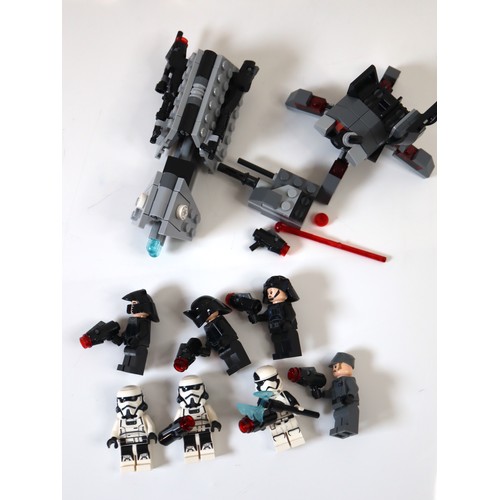 89 - LEGO Star Wars - Various battle pack sets complete with minifigures all as shown