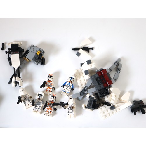 89 - LEGO Star Wars - Various battle pack sets complete with minifigures all as shown