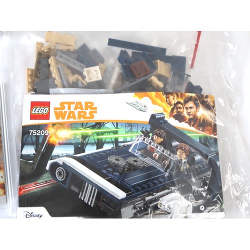 92 - LEGO Star Wars - 75207 Imperial Patrol Battle Pack,  75209 Hans Solo Landspeeder, 75176 Resistance T... 