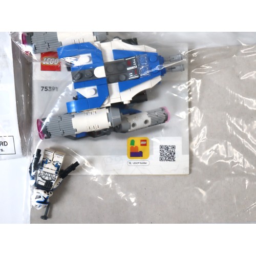 97 - LEGO Star Wars - 75391 Captain Rex Y-wing Microfighter, 30384 Snowspeeder, Millennium Falcon 34S7 US... 