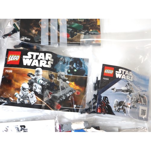 97 - LEGO Star Wars - 75391 Captain Rex Y-wing Microfighter, 30384 Snowspeeder, Millennium Falcon 34S7 US... 