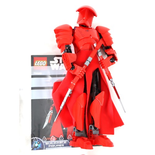 99 - LEGO Star Wars - Various Buildable Figures including  Elite Praetorian Guard 75529, Scarif Stormtroo... 