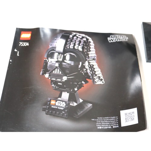 184 - LEGO Star Wars - 75305 Scout Trooper Helmet, 75274 TIE Fighter Pilot Helmet, 75304 Darth Vader Helme... 