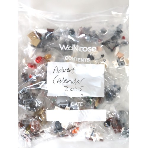 187 - LEGO Star Wars - Sealed Poly bag contents of various Advent Calendars including 75245, 75279, 2015-2... 