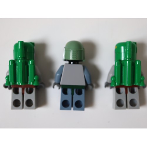 57 - LEGO Star Wars - Boba Fett sw0002b (2) + sw0431 Minifigures