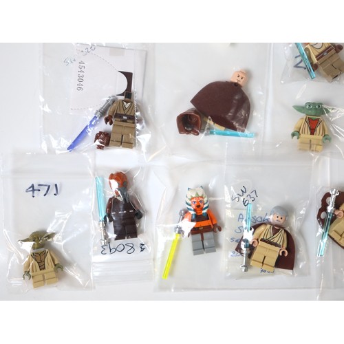 59 - LEGO Star Wars - Jedi Minifigures sw0329, sw0446, sw0219, sw0637, sw0220, sw0192, sw0226, sw0471, sw... 