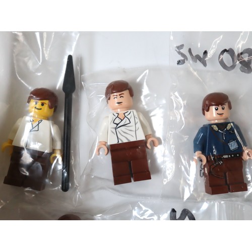 63 - LEGO Star Wars - Han Solo Minifigures sw0084, sw0403, sw0334, sw0015, sw0088, sw0088a