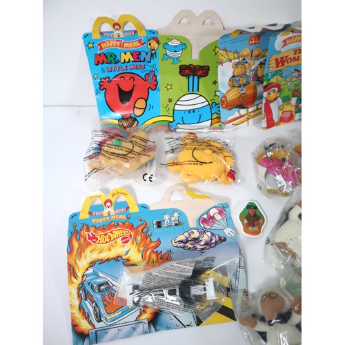 52 - Collection of 1990's Sealed McDonalds Happy Meal Toys including original Happy Meal Boxes - mr Men, ... 