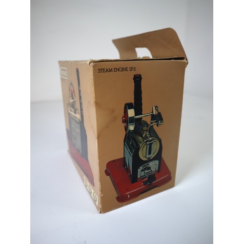 123 - Boxed Mamod Steam Engine SP2 - Boxed