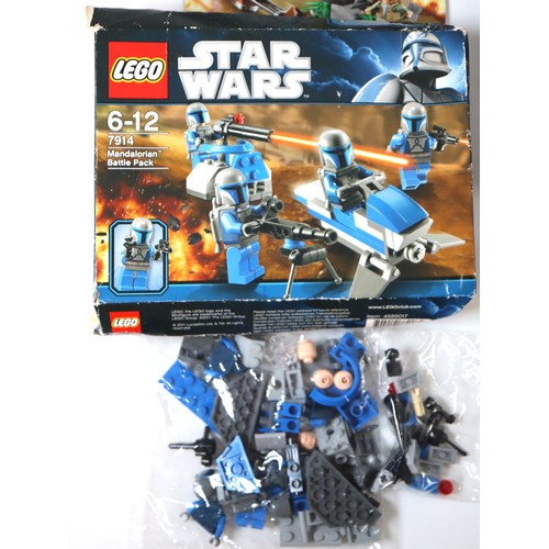 201 - LEGO Star Wars - 9489 Endor Rebel Trooper & Imperial Trooper Battle Pack (opened sealed bags), 7251 ... 