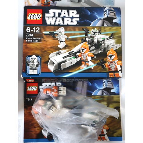 201 - LEGO Star Wars - 9489 Endor Rebel Trooper & Imperial Trooper Battle Pack (opened sealed bags), 7251 ... 