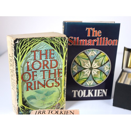 12 - Lord of The Rings Cassette Box Set Tapes in 13 episodes by Brian Sibley 1987, plus paperback sof The... 