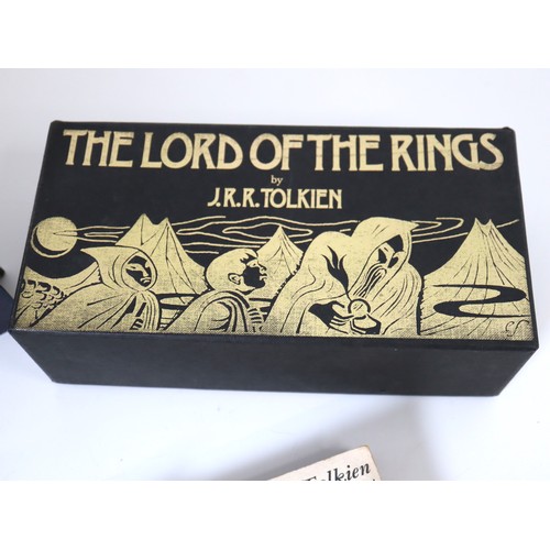 12 - Lord of The Rings Cassette Box Set Tapes in 13 episodes by Brian Sibley 1987, plus paperback sof The... 