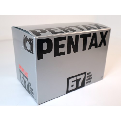 28 - Pentax 67 TTL Pentaprism Finder Medium Format Camera Body Only + BOX