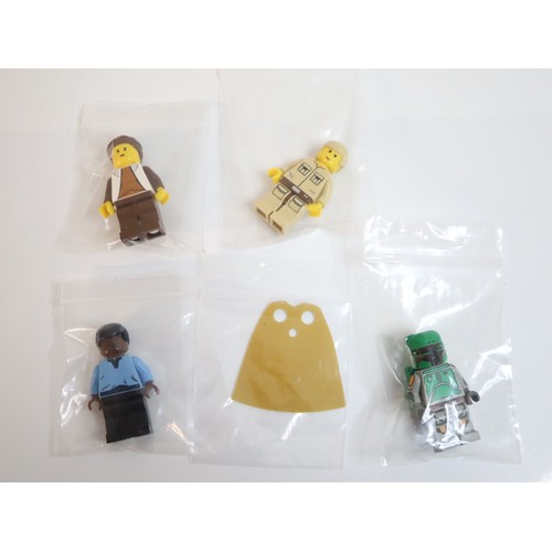 137 - LEGO Star Wars 10123 Cloud City - No Box complete with sealed poly bags 3-5, minifigures sw0107, sw0... 