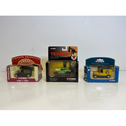 303 - A collection of Die-Cast Corgi model cars including Corgi classics Ford Model T Royal Mail C877, Sta... 