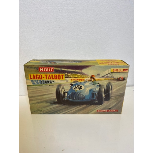 308 - Fifteen Merit Lago-Talbot Super kits with Engine detail Cat no. 4624