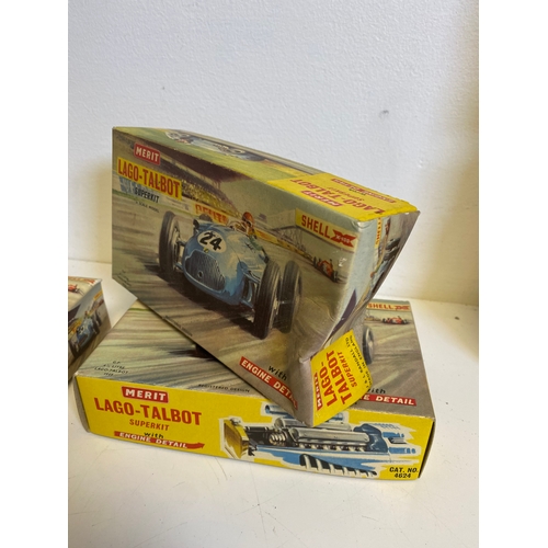 309 - Fifteen Merit Lago-Talbot Super kits with Engine detail Cat no. 4624