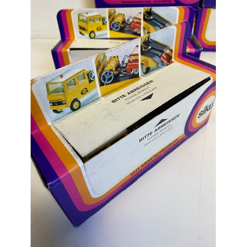 310 - A collection of Siku Die cast Model cars including Four ADAC-StraBendienst (International breakdown ... 