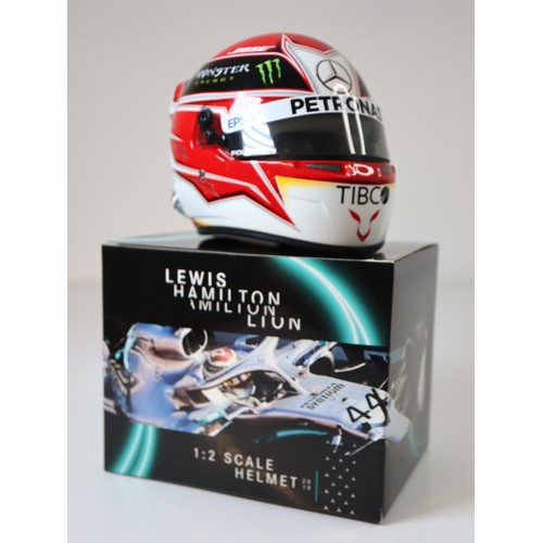 12 - Lewis Hamilton 1:2 Scale Mini Helmet 2019