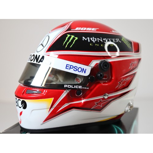 12 - Lewis Hamilton 1:2 Scale Mini Helmet 2019