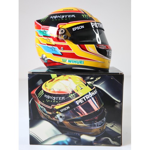 13 - Lewis Hamilton 1:2 Scale Mini Helmet 2017