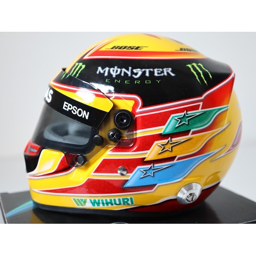 13 - Lewis Hamilton 1:2 Scale Mini Helmet 2017