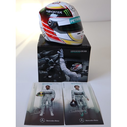 21 - Lewis Hamilton 1:2 Scale Helmet 2014