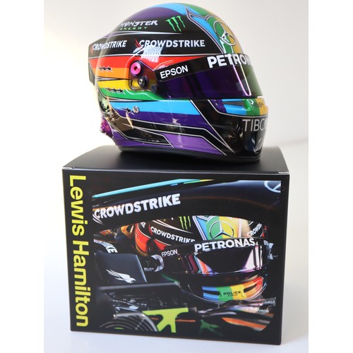 23 - Lewis Hamilton Special Edition Qatar 2021 1:2 Scale Helmet