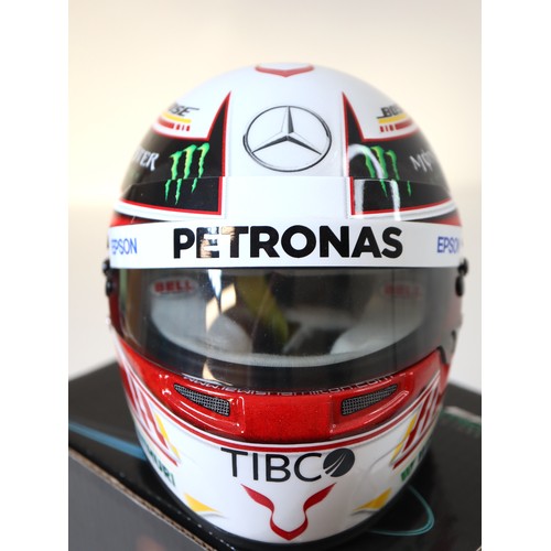 32 - Lewis Hamilton 2018 1:2 Scale Mini Helmet