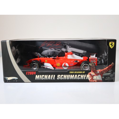 43 - Ferrari F2004 Michael Schumacher 2004 Belgium GP 1:18 Limited Edition of 5555 pieces Scale Model by ... 