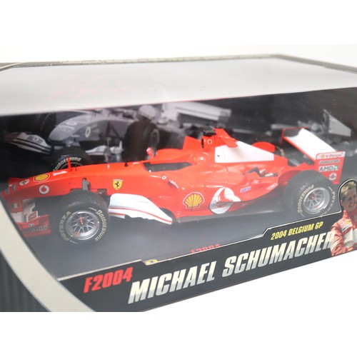 43 - Ferrari F2004 Michael Schumacher 2004 Belgium GP 1:18 Limited Edition of 5555 pieces Scale Model by ... 