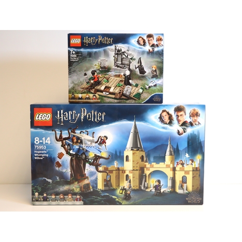 108 - LEGO - Harry Potter 75965 The Rise of Voldemort + 75953 Hogwarts Whomping Willow