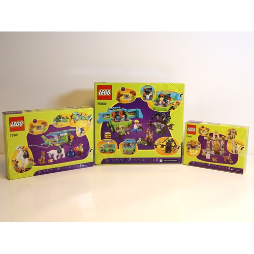 146 - LEGO - Scooby-Doo Sets including 75902 The Mystery Machine, 75900 Mummy Museum Mystery, 75901 Myster... 