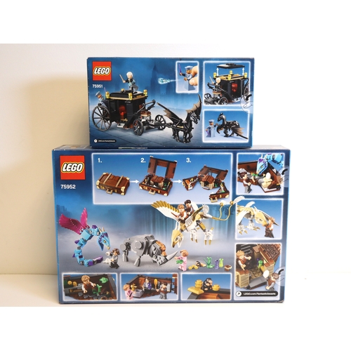 147 - LEGO - Fantastic Beasts 75951 Grindelwald's Escape + 75952 Newt's Case of Magical Creatures