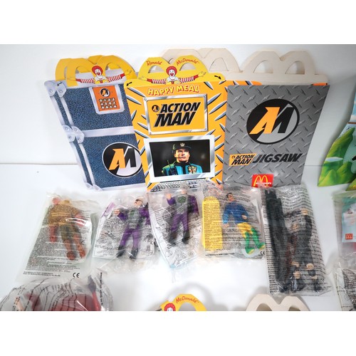 350 - Large collection of 1990's Sealed McDonalds Happy Meal Toys including original Happy Meal Boxes - Ac... 