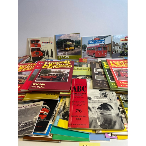 324 - A Large quantity of Bus related books