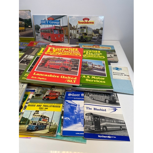 324 - A Large quantity of Bus related books