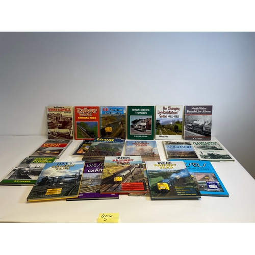 326 - Collection of Railways and transport books including Railway world Annual 1984, The Western since 19... 