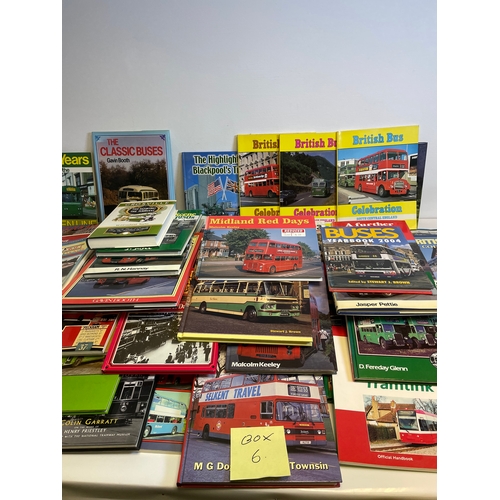 327 - Large quantity of Bus related books including Fifty years of the Green line, Daimler Buses in Camera... 