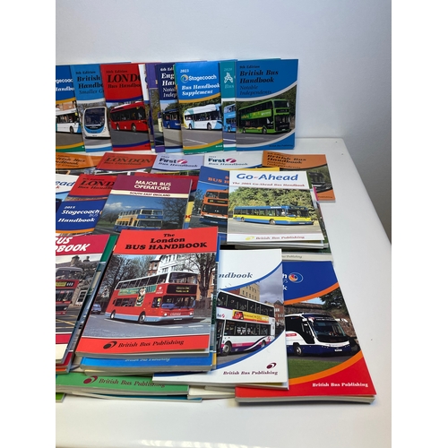 328 - Large collection of miscellaneous Bus handbooks