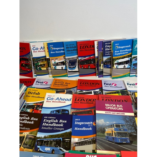 328 - Large collection of miscellaneous Bus handbooks