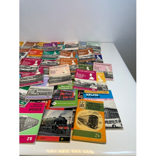 329 - A large collection of Various Bus Fleet books